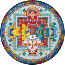 Load image into Gallery viewer, Protector of the Inner and World Peace Lineage Mandala