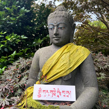 Load image into Gallery viewer, Tibetan Calligraphy 23cm x 8cm