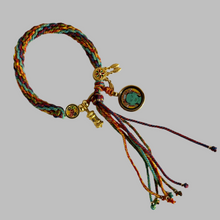 Load image into Gallery viewer, Tibetan Thangka robe Green Tara Bracelet