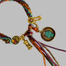 Load image into Gallery viewer, Tibetan Thangka robe Green Tara Bracelet