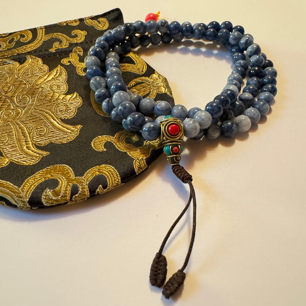 108 Mala - Acquamarina blu devil