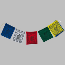 Carica l'immagine nel visualizzatore di Gallery, Mini Prayer flag - Buddhist deities