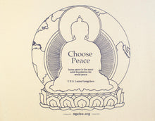 Load image into Gallery viewer, Tote bag "Choose Peace"