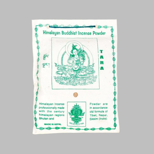 Incenso himalayano in polvere - Tara Verde