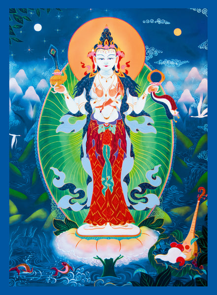 Eye opening Chenrezig