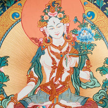 Carica l'immagine nel visualizzatore di Gallery, Tangka di Tara Bianca