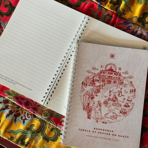 Notebook: Borobudur - Heaven on Earth