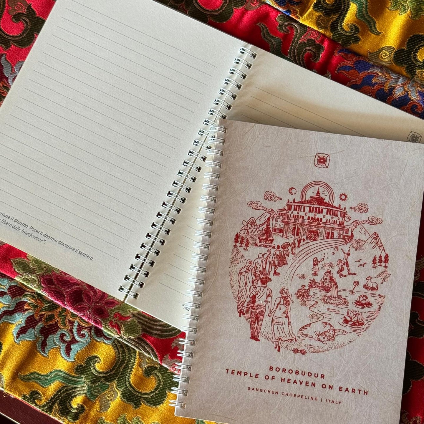 Notebook: Borobudur - Heaven on Earth