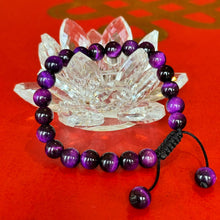 Carica l&#39;immagine nel visualizzatore di Gallery, Tiger Eye Mala Wrist - Special Edition
