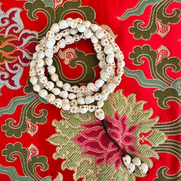 Impermanence Beads - 108 Skull mala