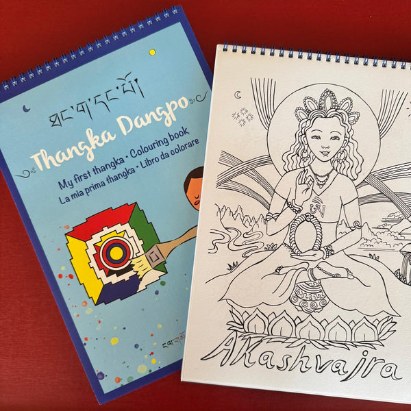 THANGKA DANGPO - LIBRO DA COLORARE
