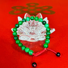 Carica l&#39;immagine nel visualizzatore di Gallery, Bracciale Mala con Perline Effetto Nuvola
