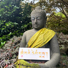 Load image into Gallery viewer, Tibetan calligraphy 33cm x 12cm
