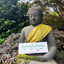 Load image into Gallery viewer, Tibetan calligraphy 33cm x 12cm
