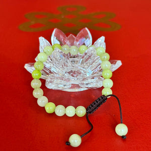 Bracciale Mala con Perline Effetto Nuvola