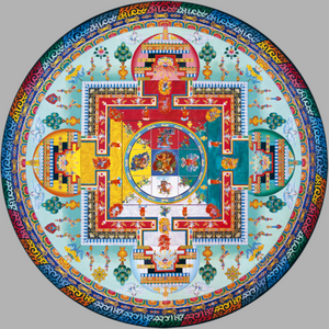 Protector of the Inner and World Peace Lineage Mandala