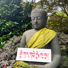 Load image into Gallery viewer, Tibetan calligraphy 33cm x 12cm

