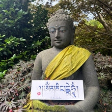 Load image into Gallery viewer, Tibetan calligraphy 33cm x 12cm
