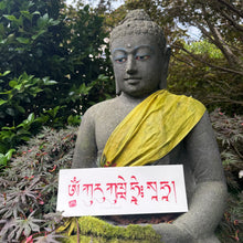 Load image into Gallery viewer, Tibetan calligraphy 33cm x 12cm
