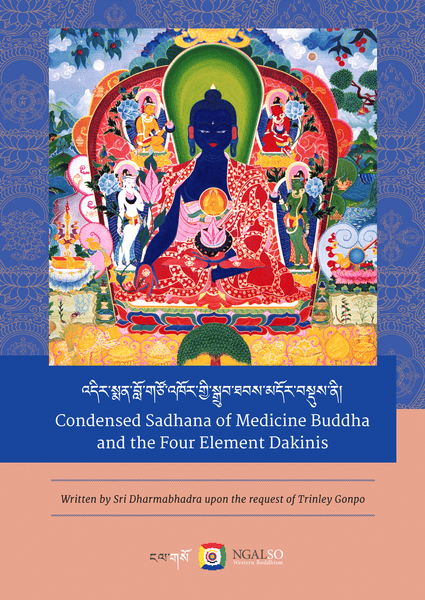 Pratica breve del Buddha della Medicina con le Quattro Dakini degli Elementi