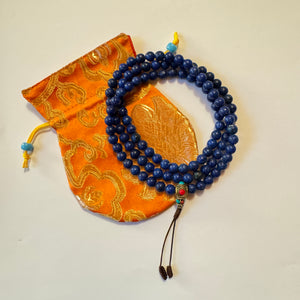 108 Mala - Lapis lazuli