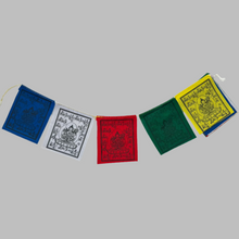 Load image into Gallery viewer, Mini Prayer flag - Buddhist deities
