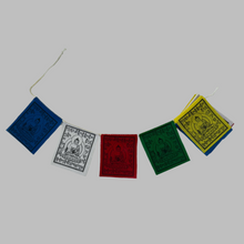 Load image into Gallery viewer, Mini Prayer flag - Buddhist deities
