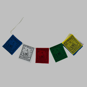 Mini Prayer flag - Buddhist deities