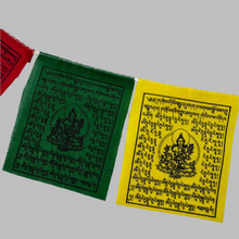 Carica l&#39;immagine nel visualizzatore di Gallery, Mini Prayer flag - Buddhist deities
