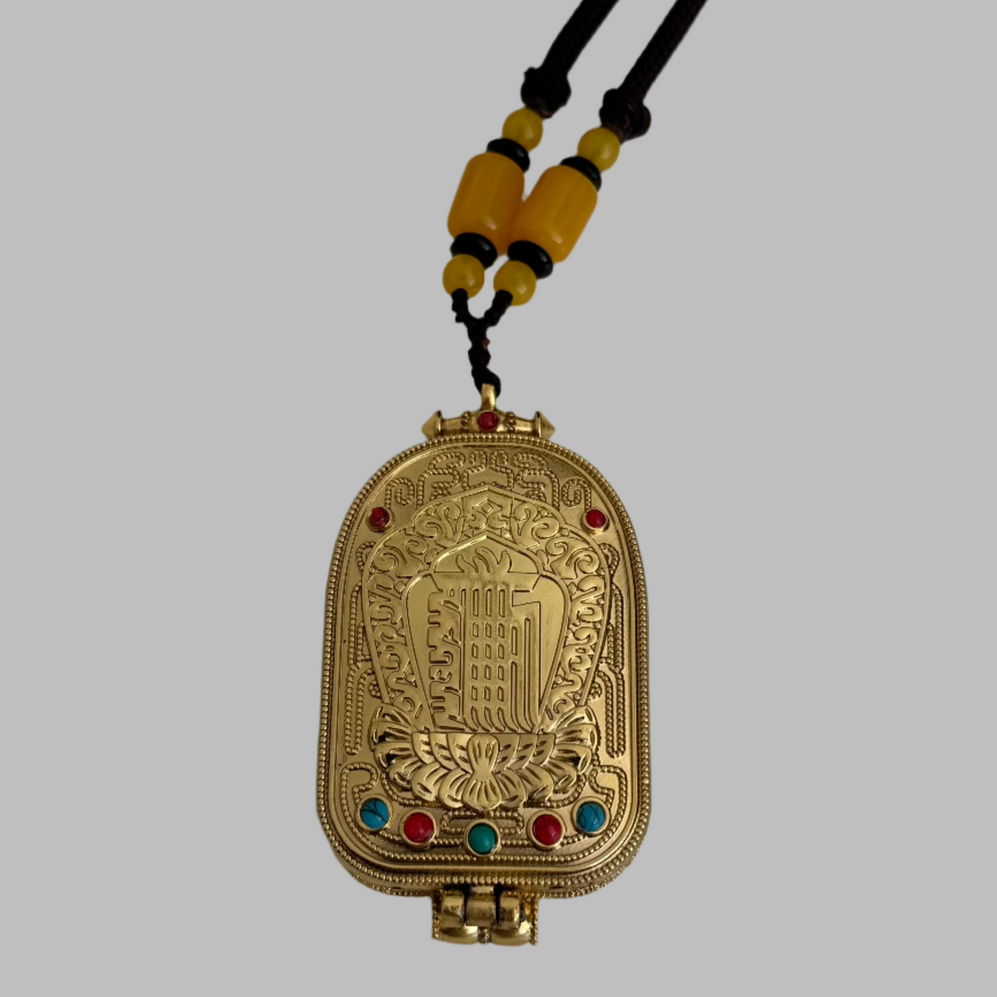 Kalachakra gau necklace