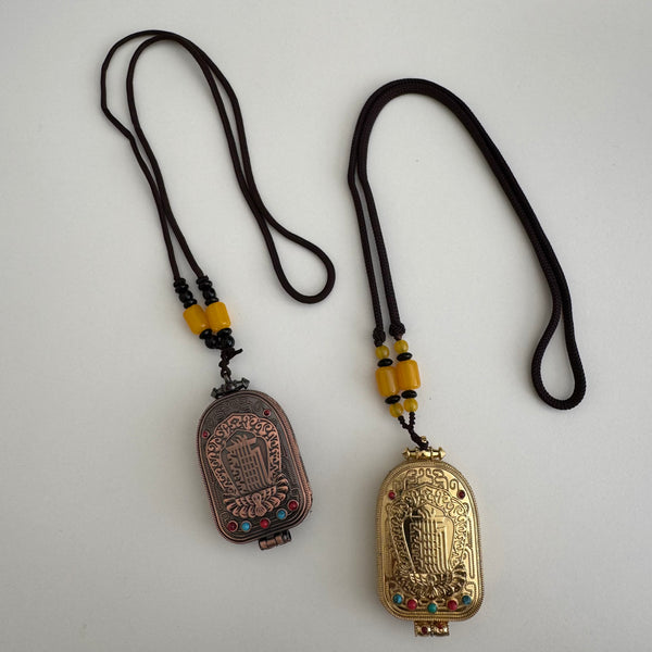 Kalachakra gau necklace