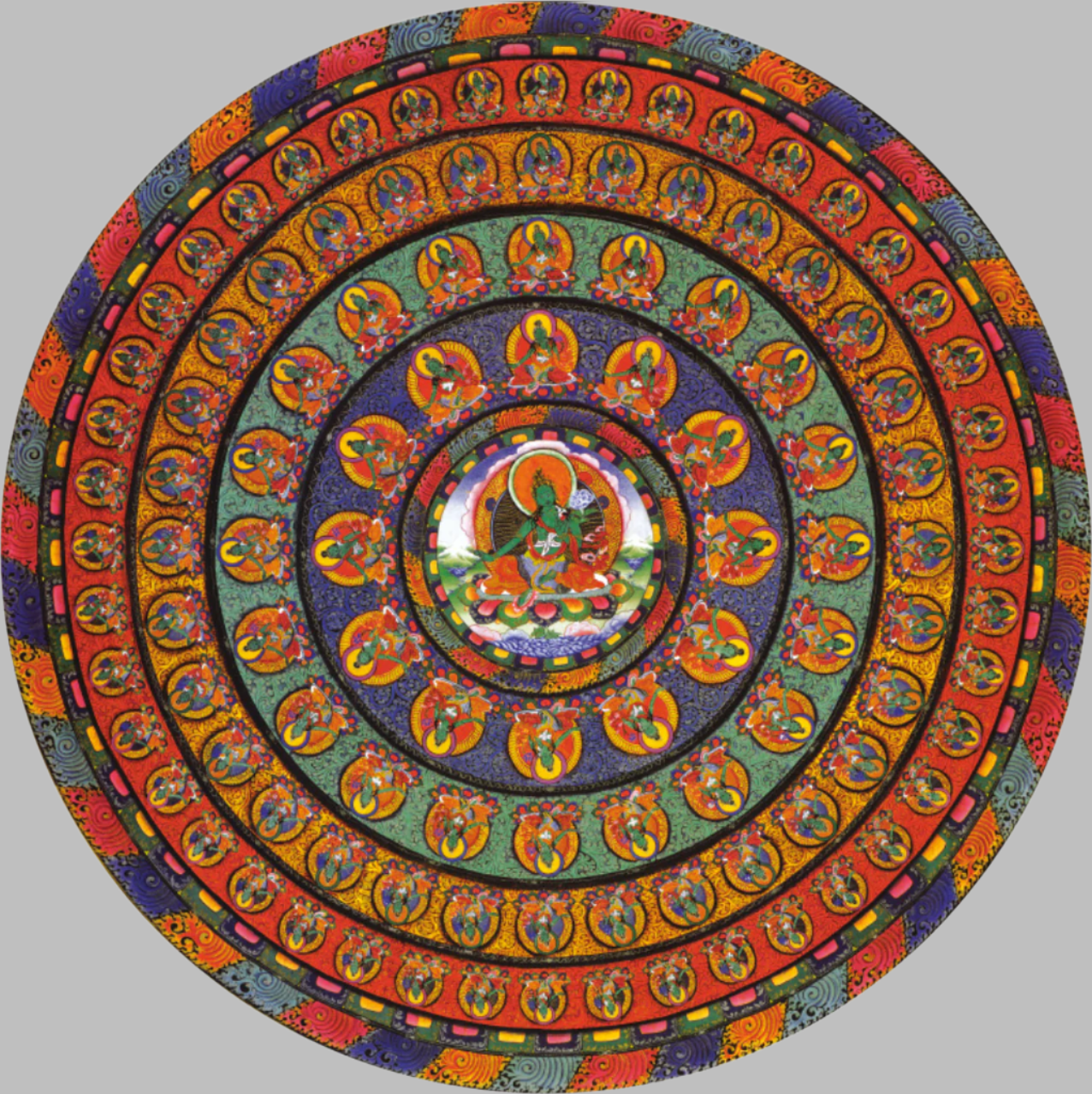 Green Tara Mandala