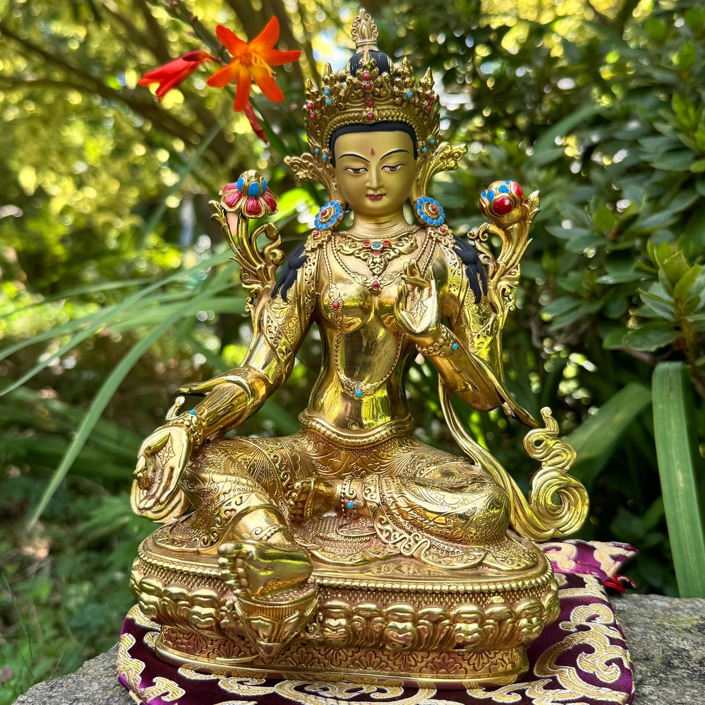 Green Tara - 22cm