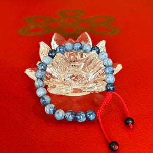 Bracciale Mala con Perline Effetto Nuvola