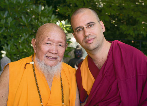 Lama Gangchen and Lama Michel Rinpoche