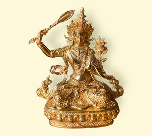 Buddha Manjushri - statua -10 cm