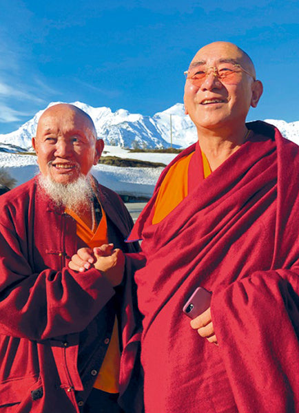 Lama Gangchen Rinpoche e Nyima Rinpoche
