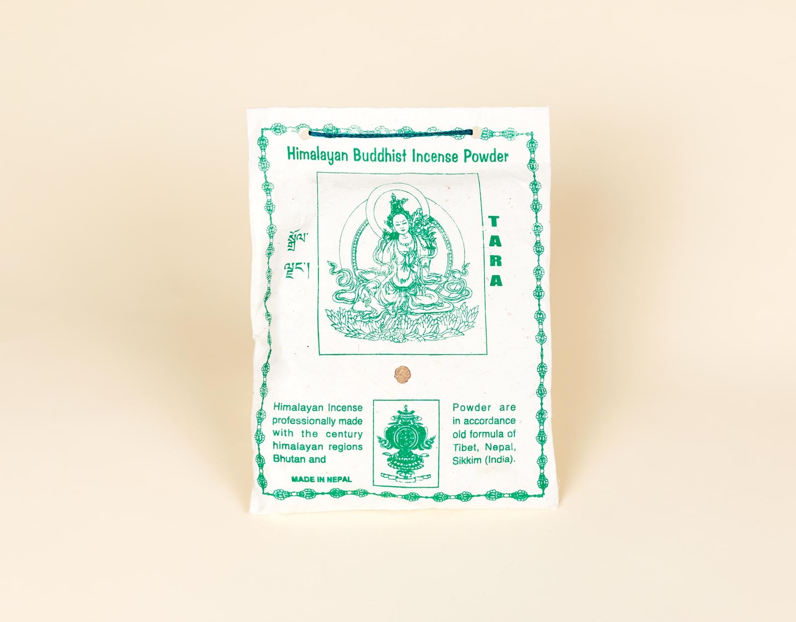 Incenso himalayano in polvere - Tara Verde – NgalSo Shop