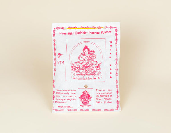 White Tara Himalayan incense powder