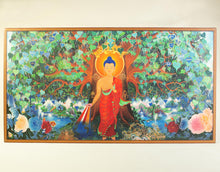 Load image into Gallery viewer, World Peace Buddha Panel
