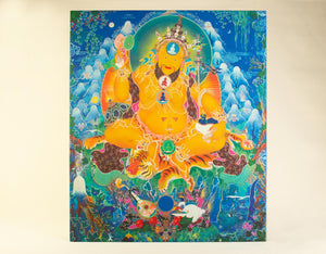 Lama Gangchen Rinpoche and the NgalSo Body Mandala Panel