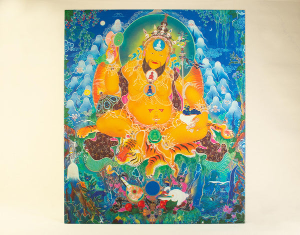 Lama Gangchen Rinpoche e il mandala NgalSo del corpo