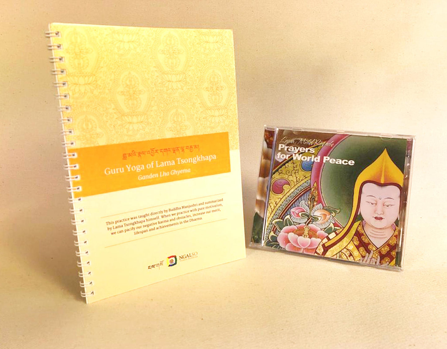 Guru Yoga of Lama Tsongkhapa and CD Prayers for world peace